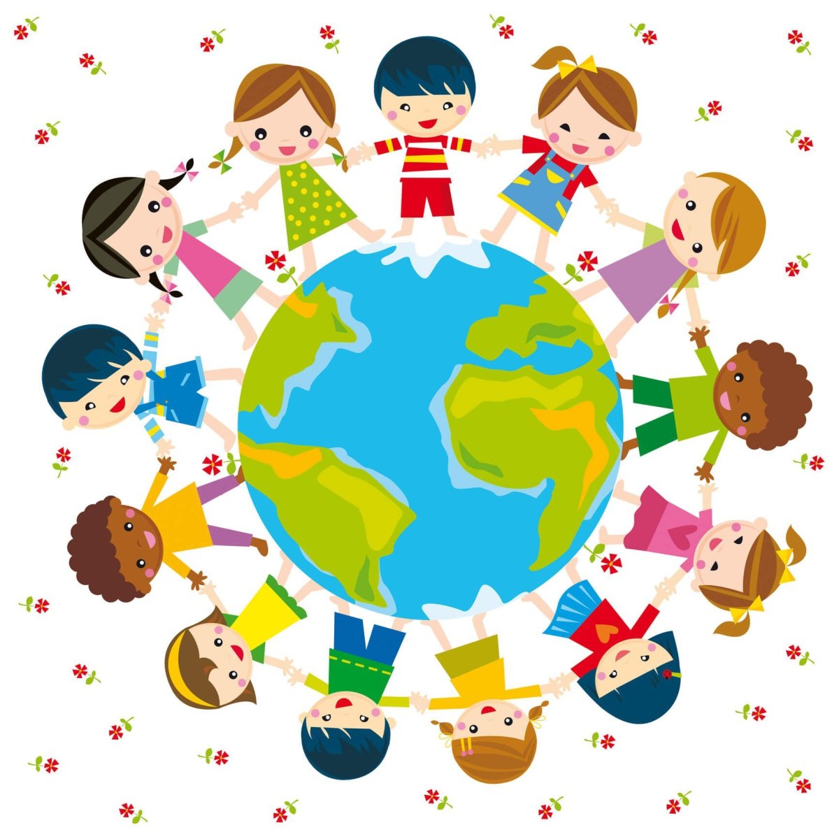 Дружба народов на земном шаре