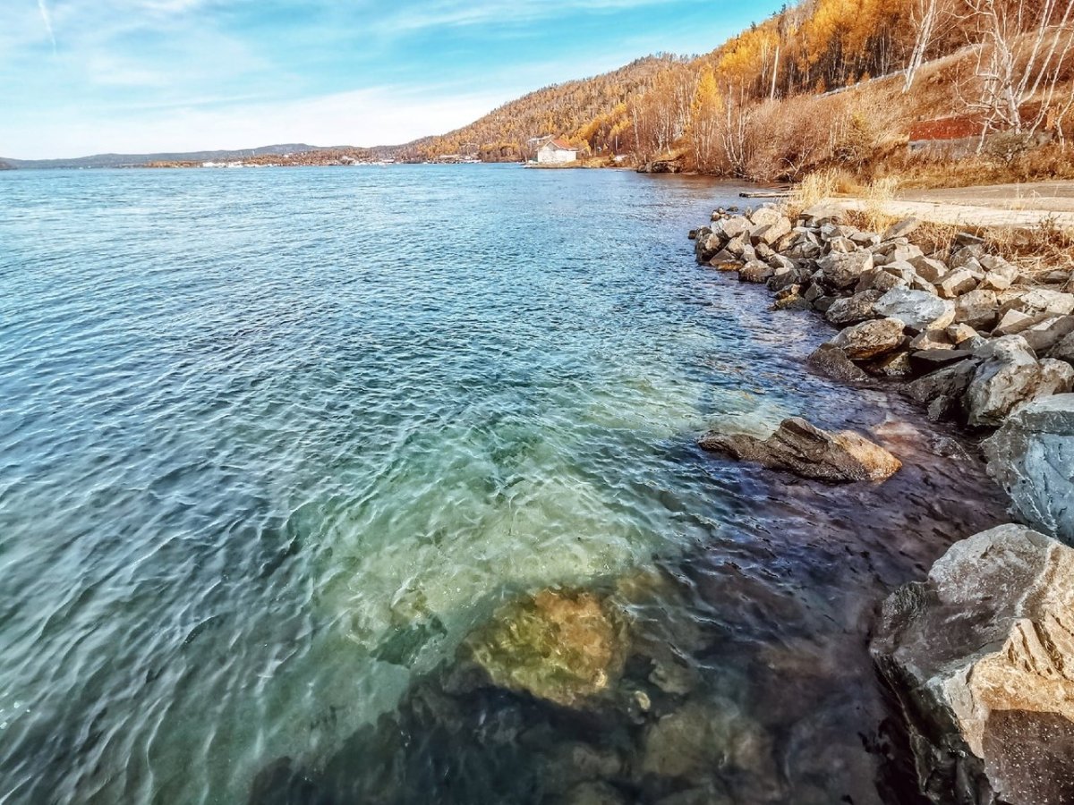 Озеро Байкал Листвянка