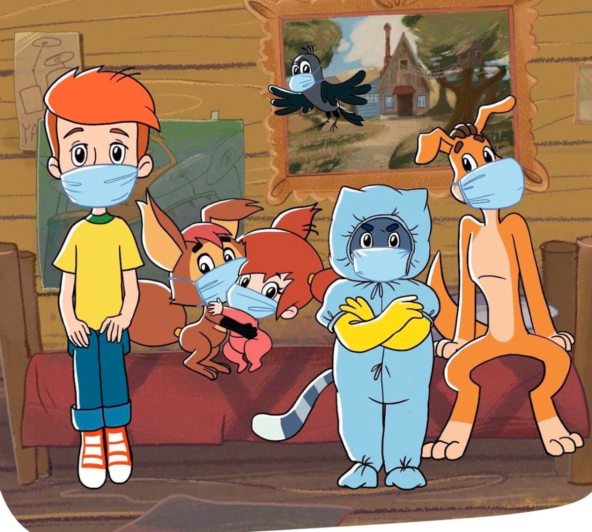 Простоквашино герои