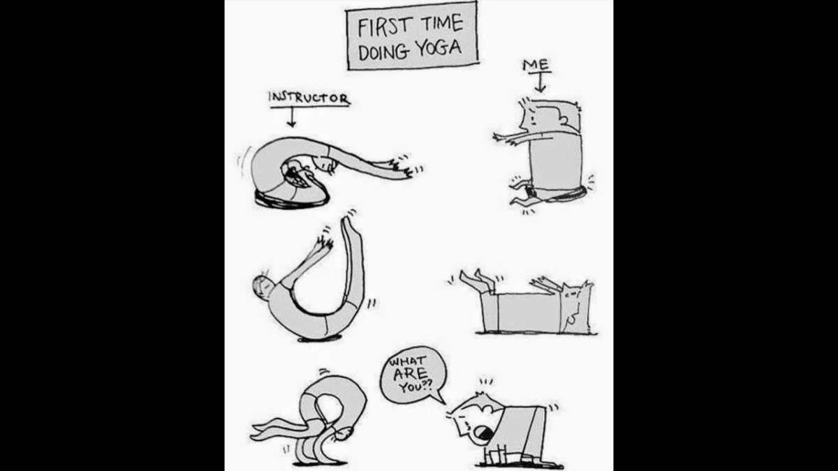 Мемы про йогу