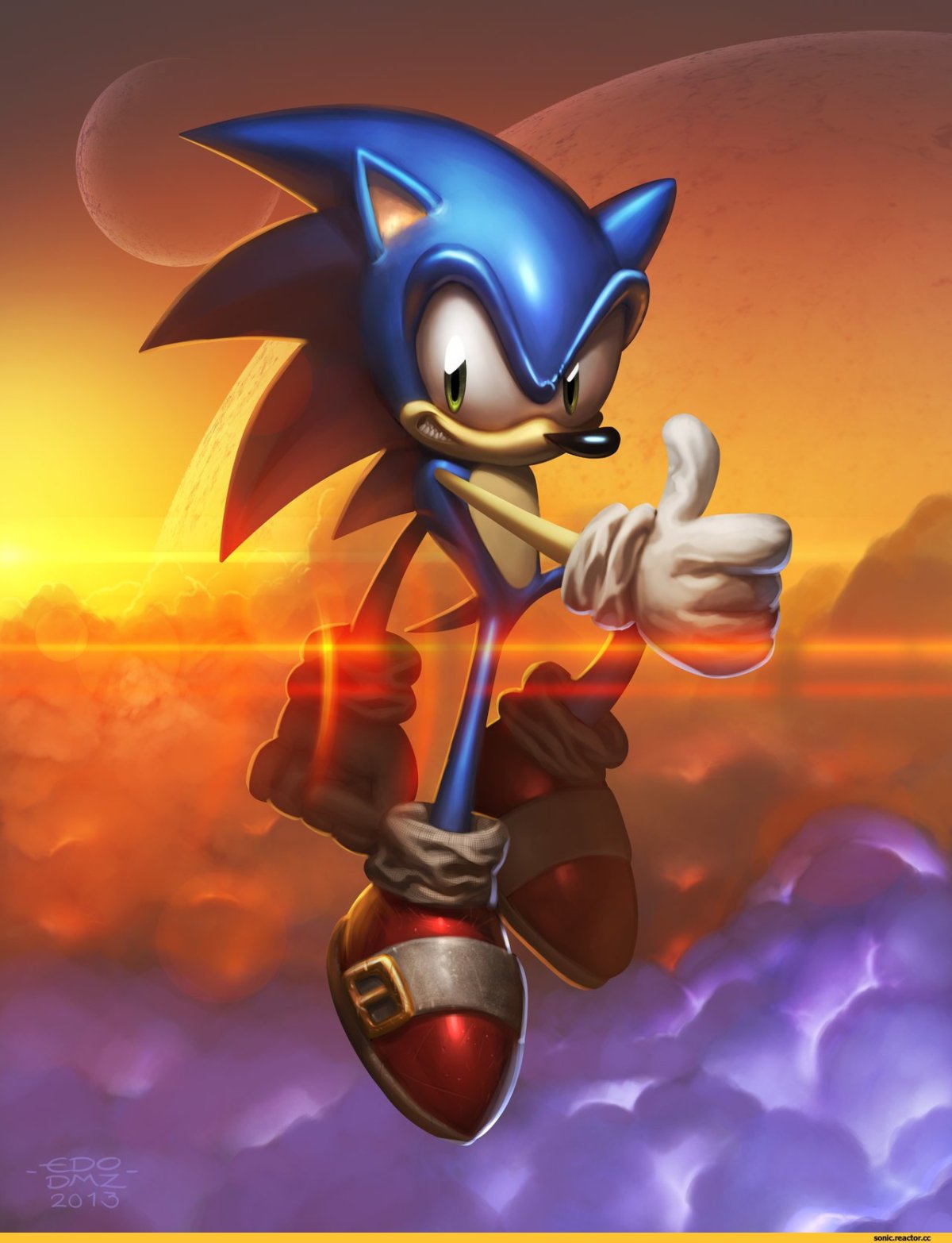 Соник хеджхог арт