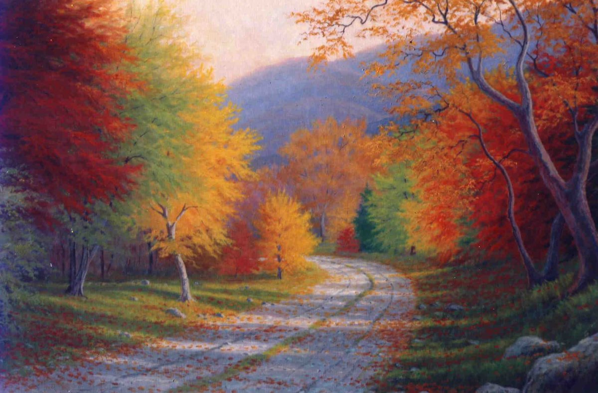 Рисование осень