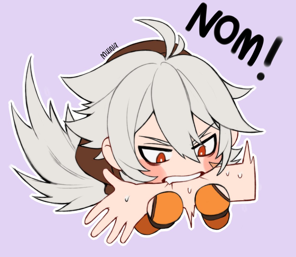 Рейзор Genshin Impact Фанарт