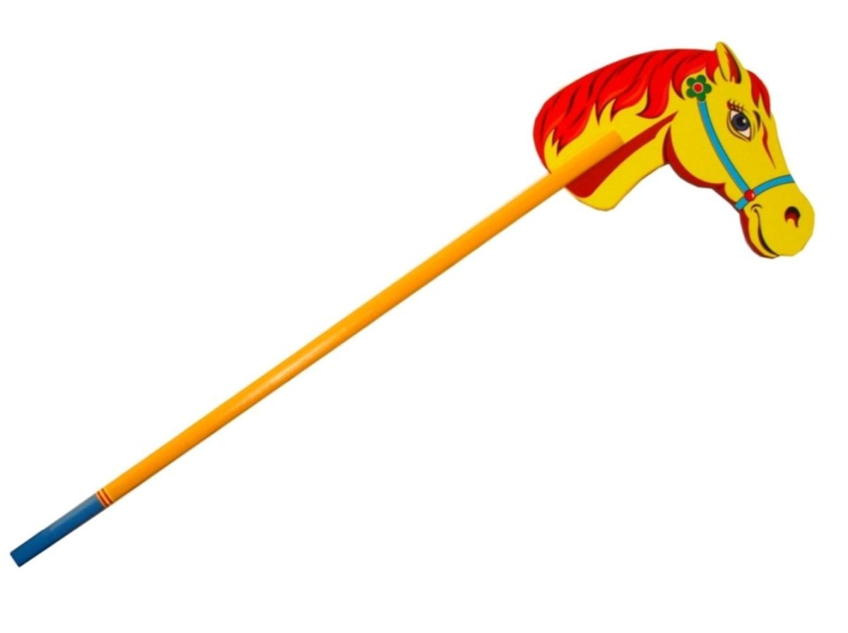 Лошадка на палке