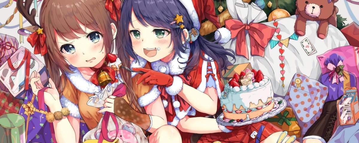 Аниме Рождество Эстетика