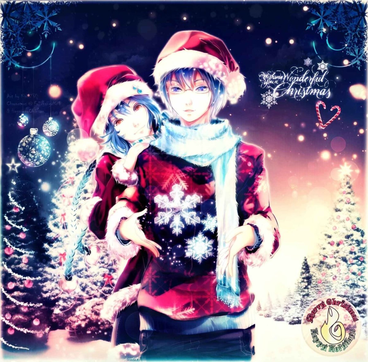 Новогодние аниме