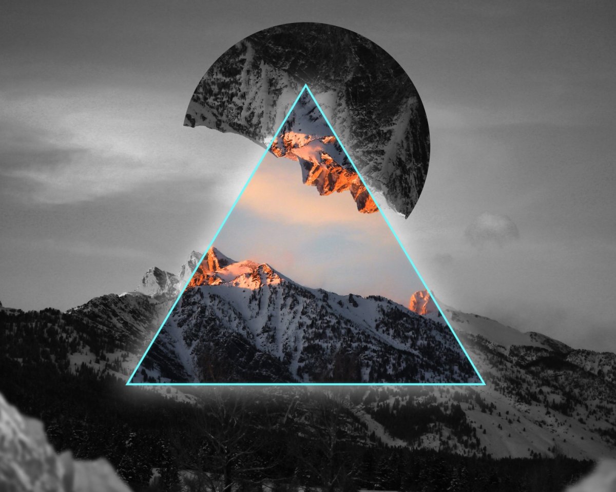 Горы из треугольников