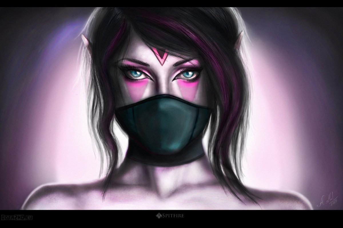 Дота 2 Темплар ассасин аниме