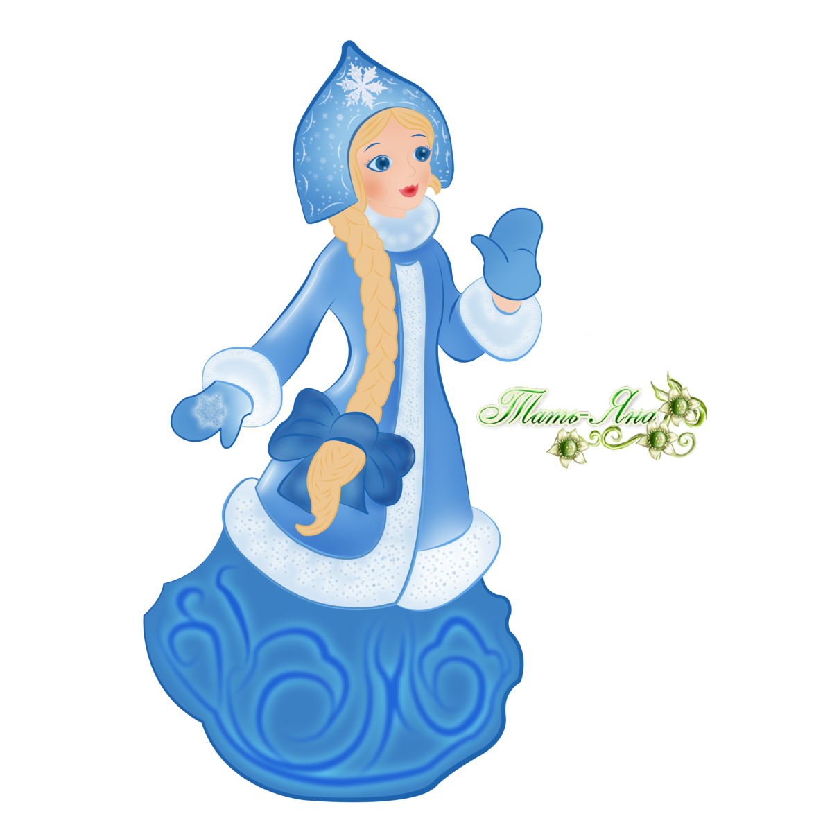 Дед Мороз и Снегурочка аниме