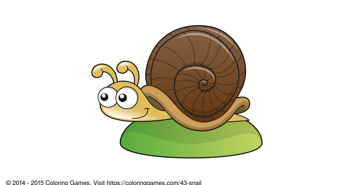 Улитка рисунок