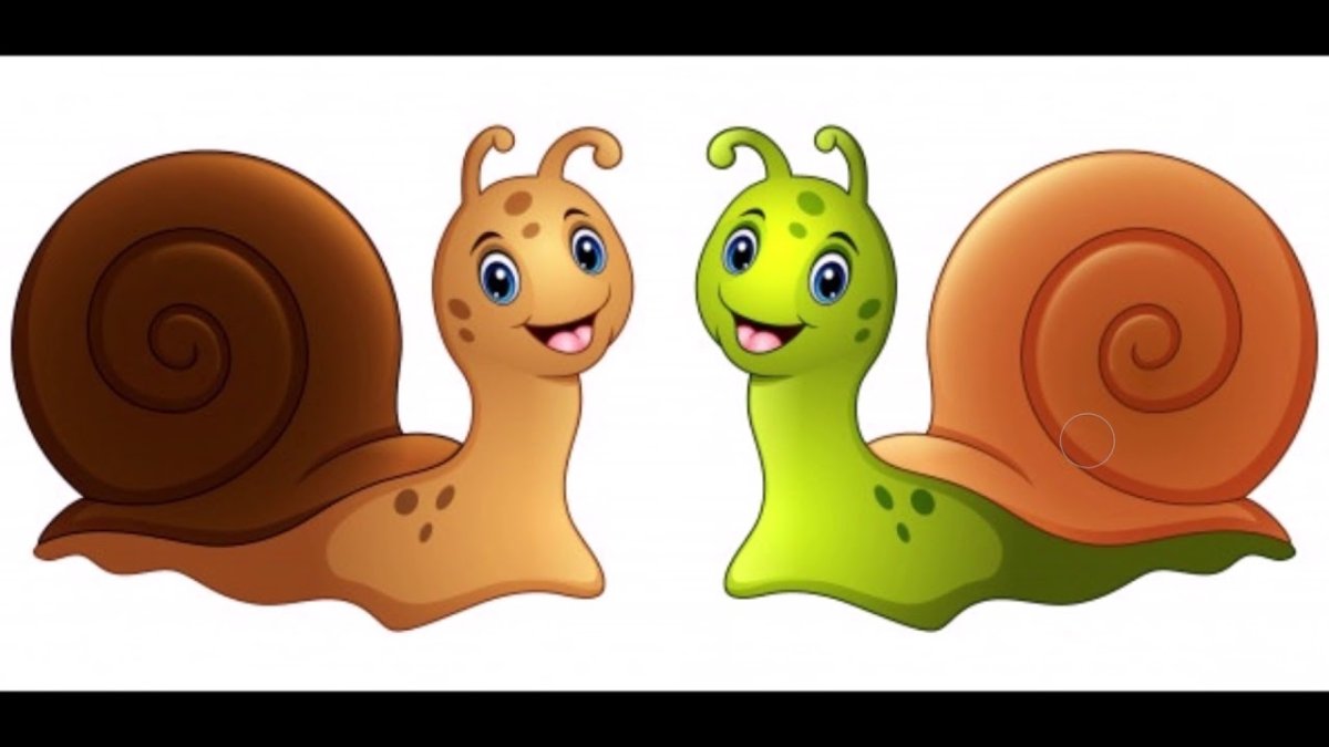 Улитка рисунок для детей