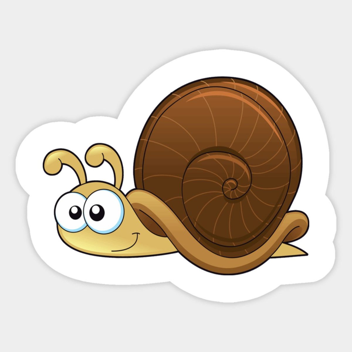 Улитка картинка для детей на прозрачном фоне