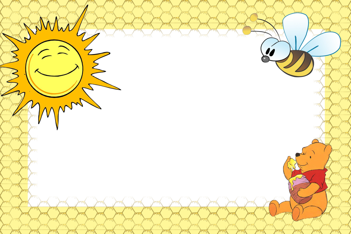 Рамка с пчелками для детского сада