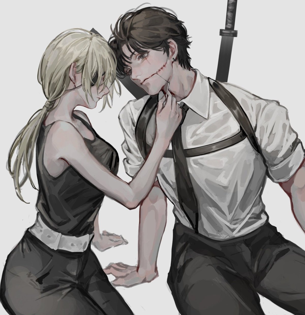 Человек бензопила Манга Денджи