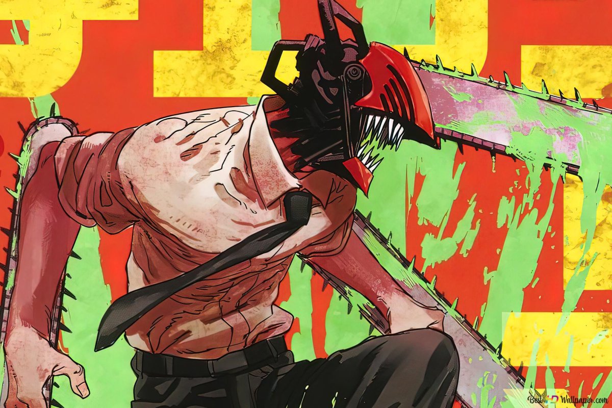 Аниме бензопила питомец арт