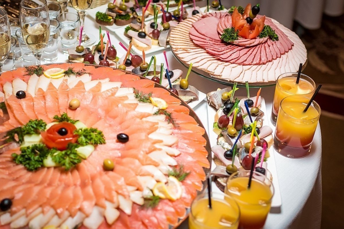 Легкие закуски в офисе