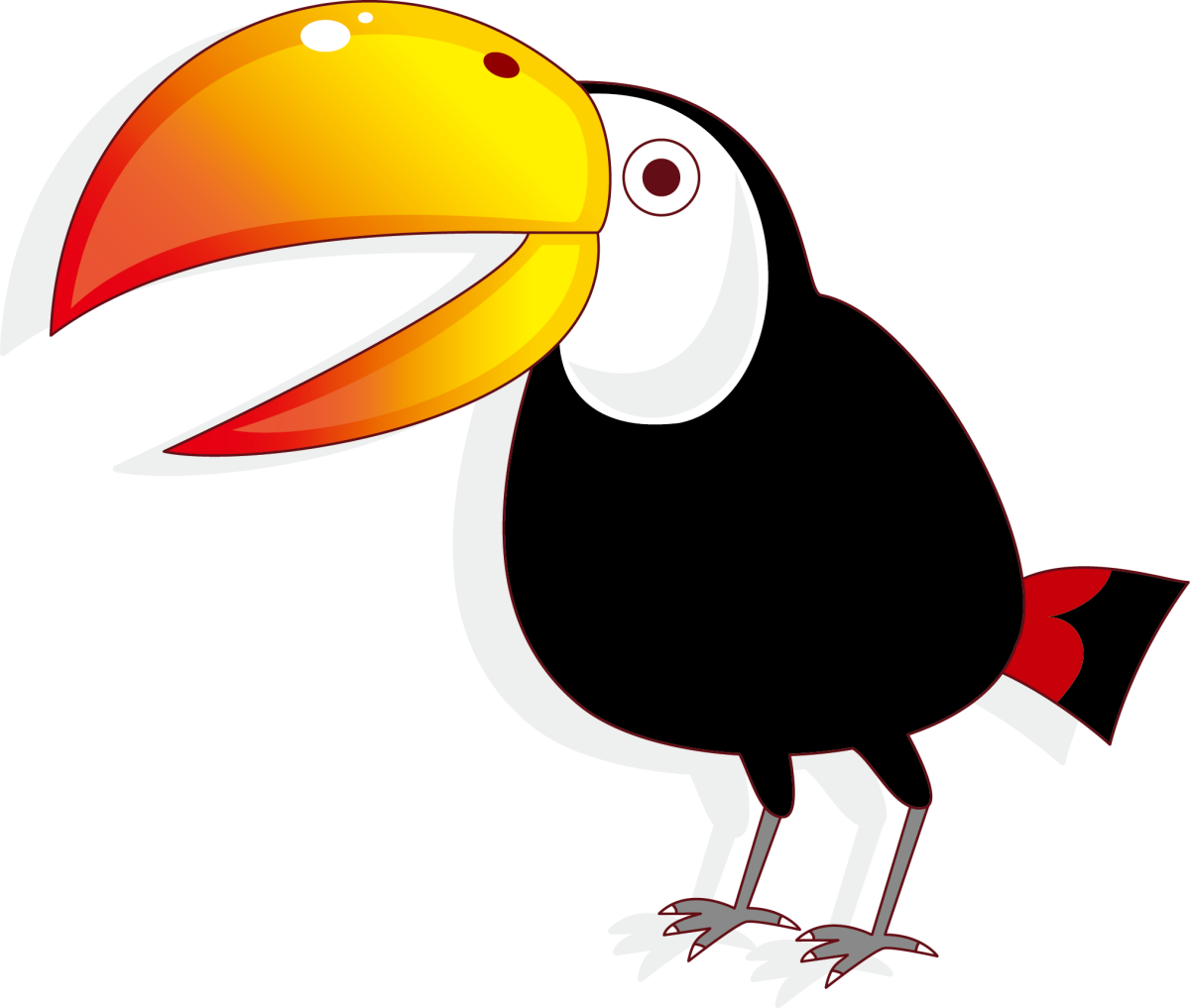 Клюв мультяшный