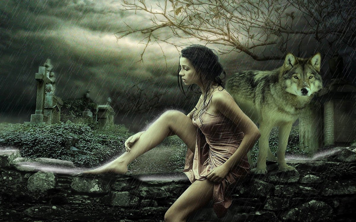 Мистические волки