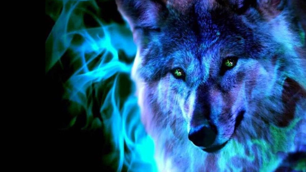 Волки фэнтези красивые
