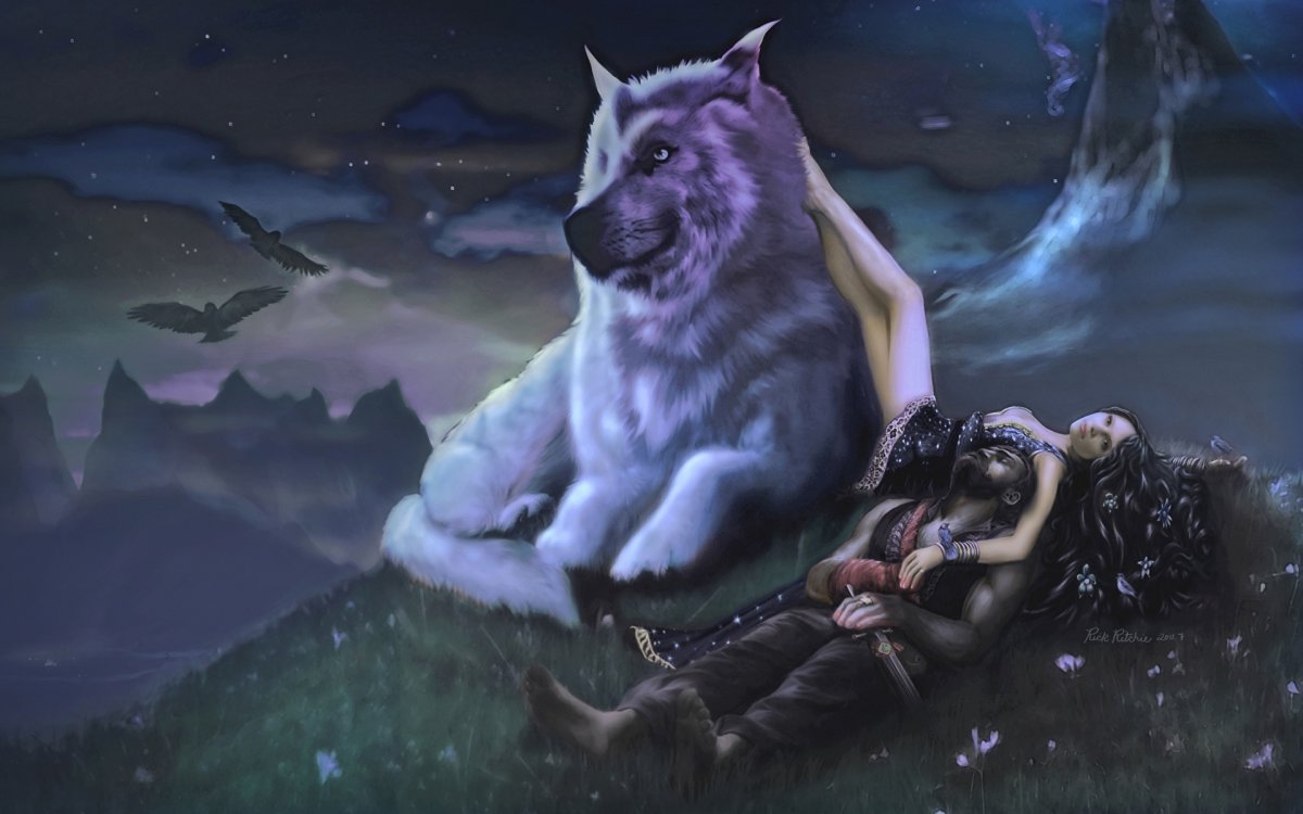 Найт Вулф аниме