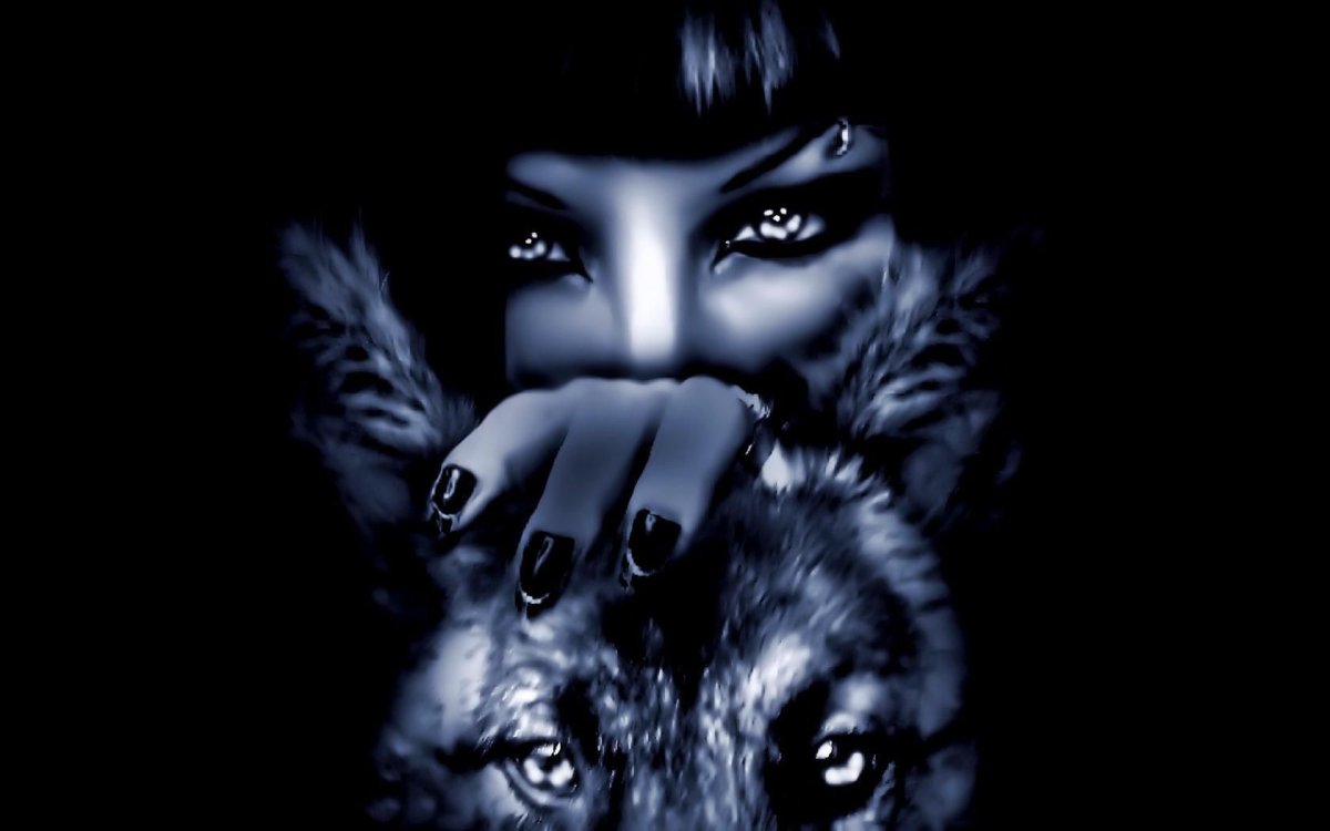 Черный волк Эстетика