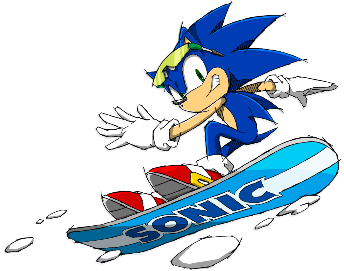 Соник на доске