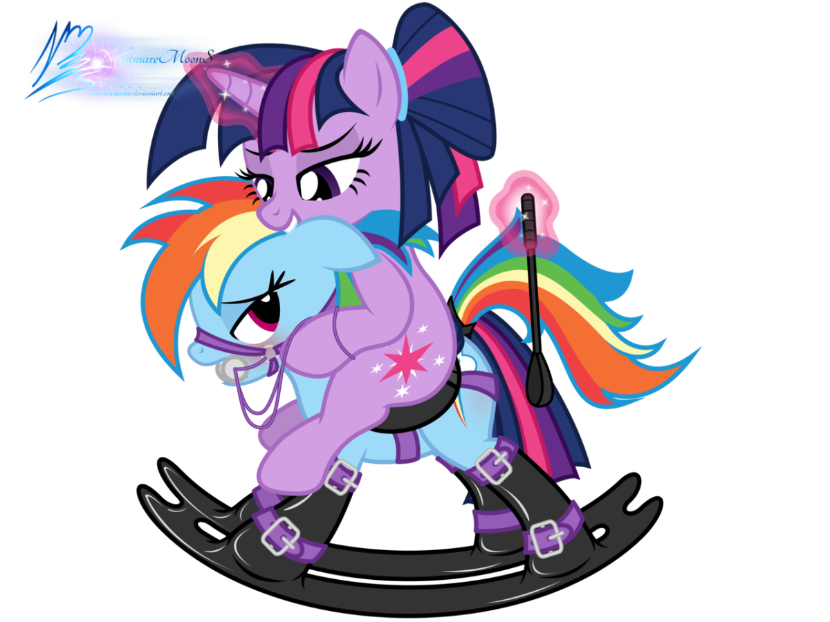 Пони Твайлайт Спаркл gagged