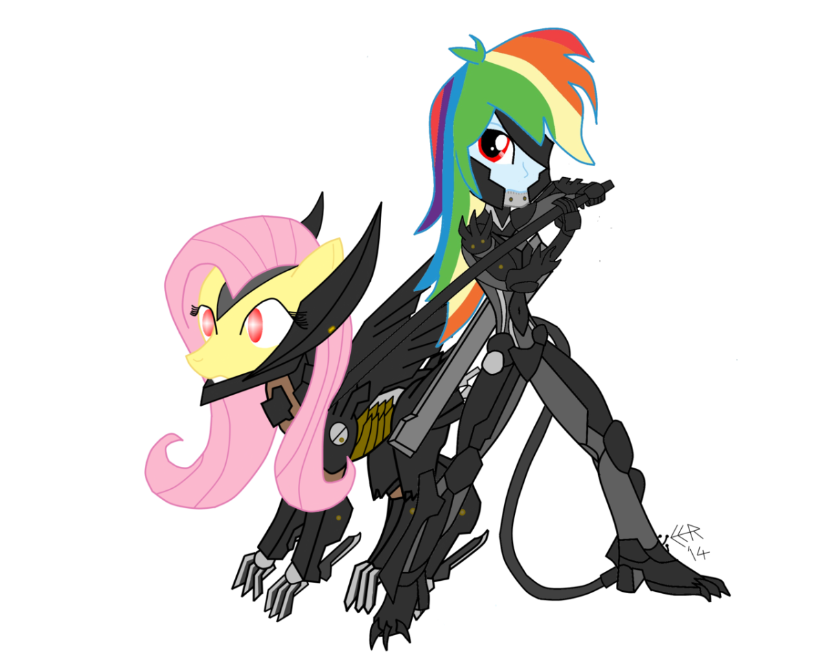 Рейнбоу Дэш киборг