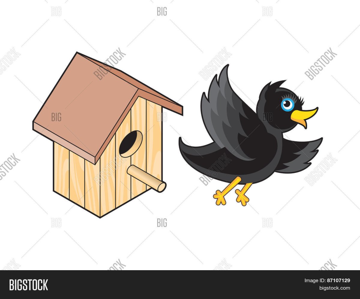 Рисование скворцы прилетели