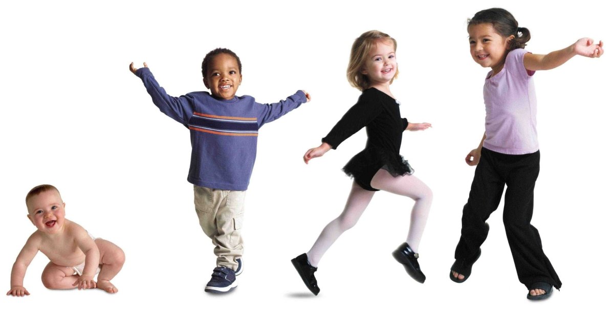 Танцы дети на белом фоне