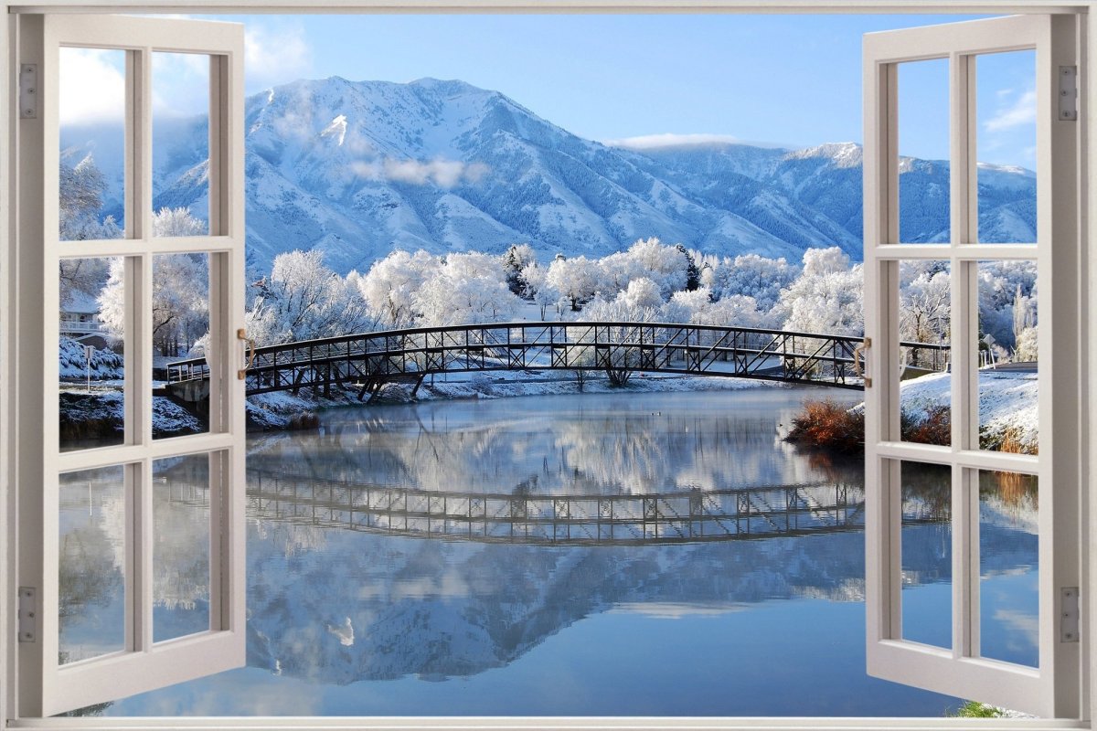 Зимнее окно