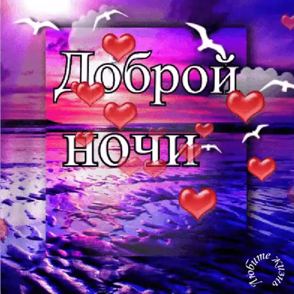 Спокойной ночи