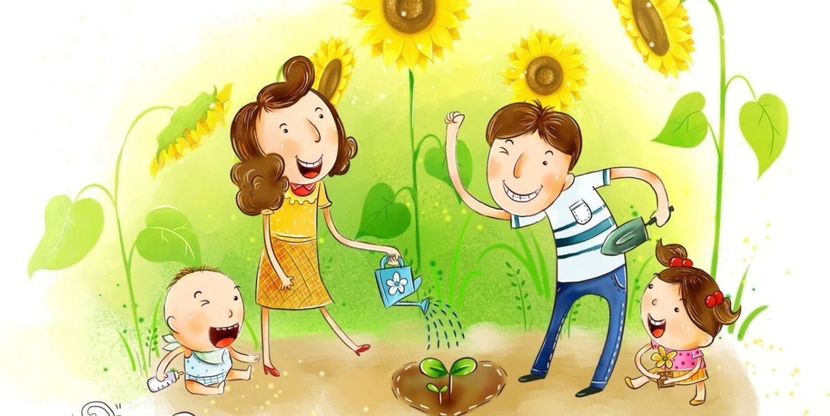 Семья рисунок