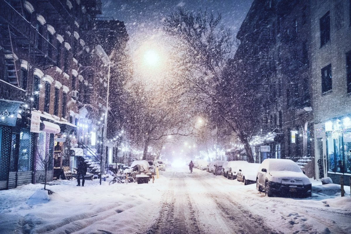 Зима в городе