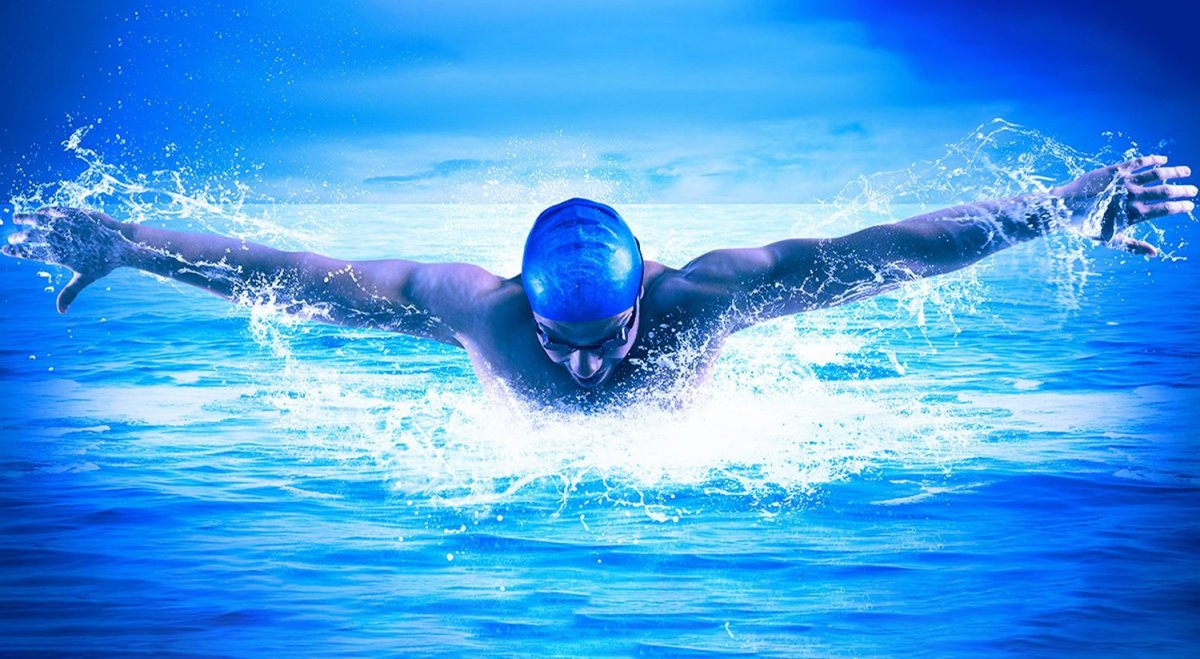 Пловец Бэкграунд