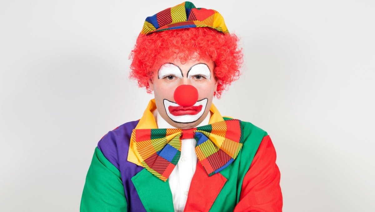 Клоун обиделся