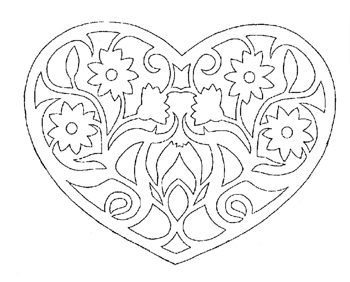 Сердце вытыканка