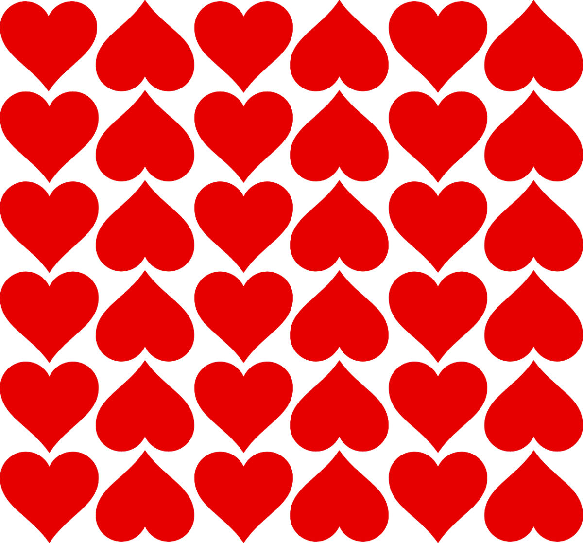 Сердечко шаблон