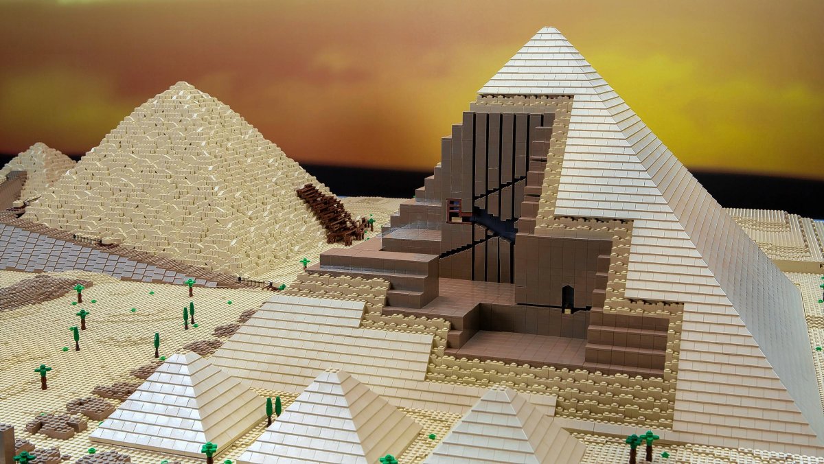 Древний Египет комплекс пирамид в Гизе