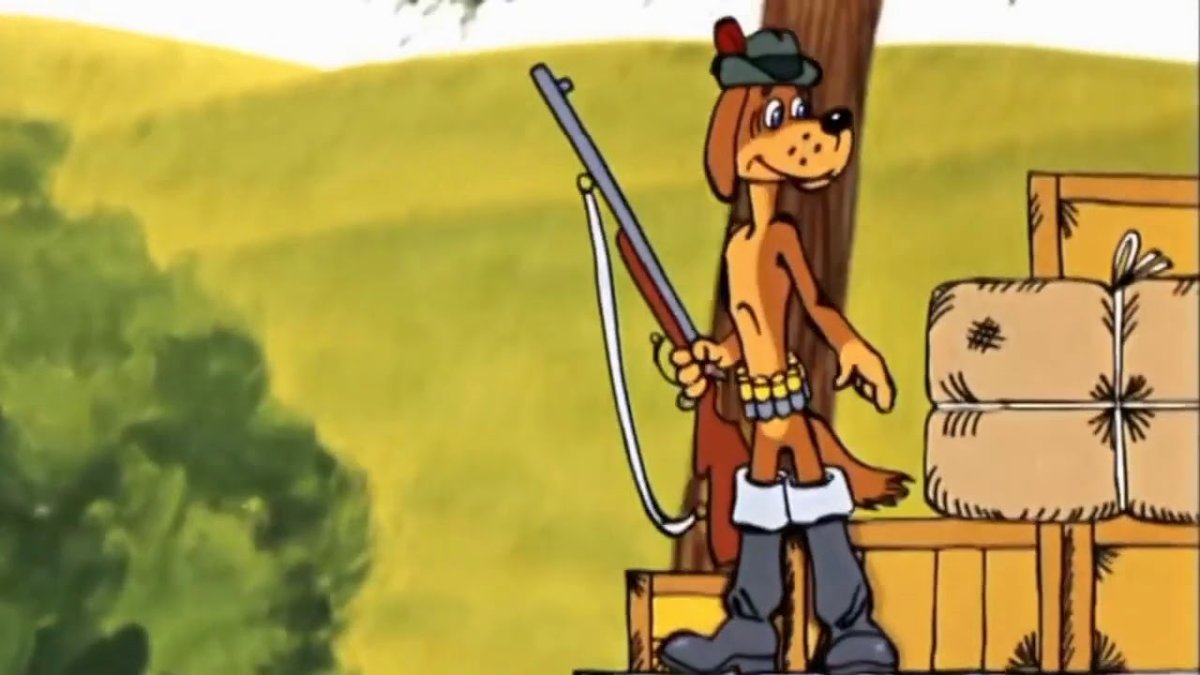 Трое из Простоквашино фоторужье