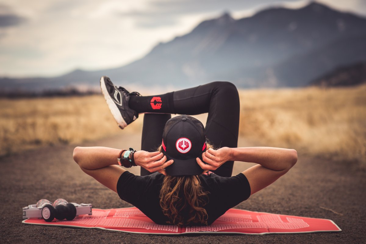 Девушка спорт