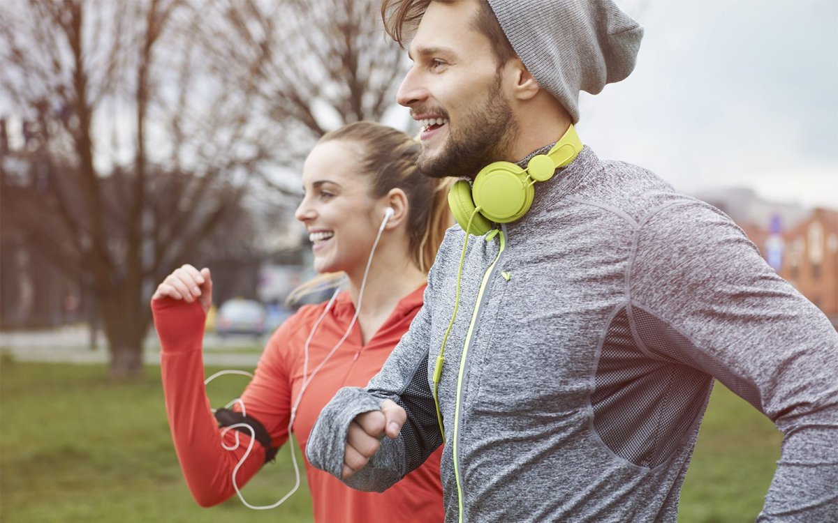 Счастливый спортсмен