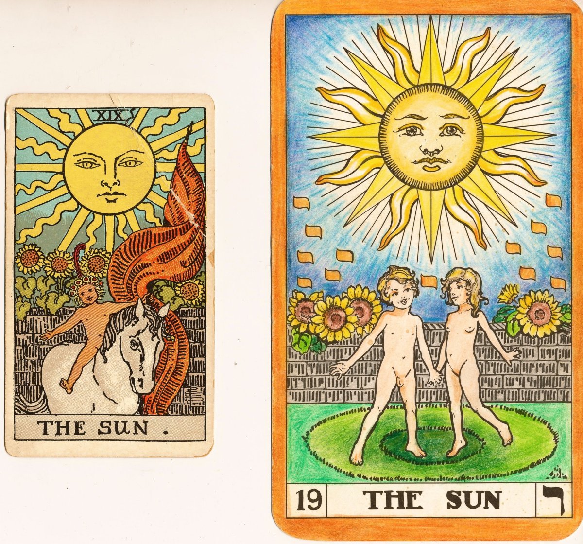 Аркан солнце Таро Уэйта