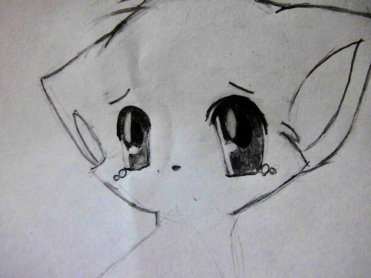 Рисунки для срисовки грустные