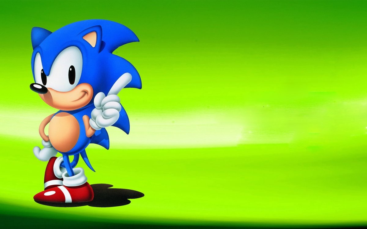 Классик Соник обои