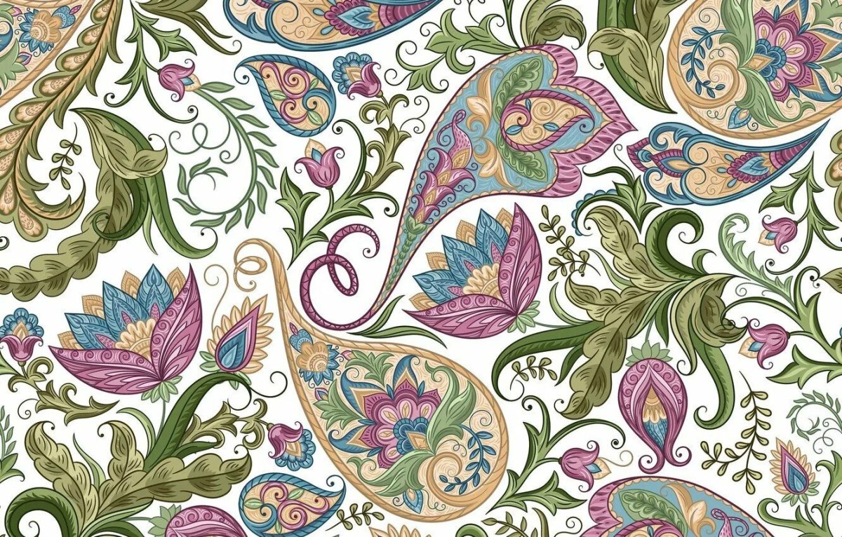 Турецкие орнаменты паттерн
