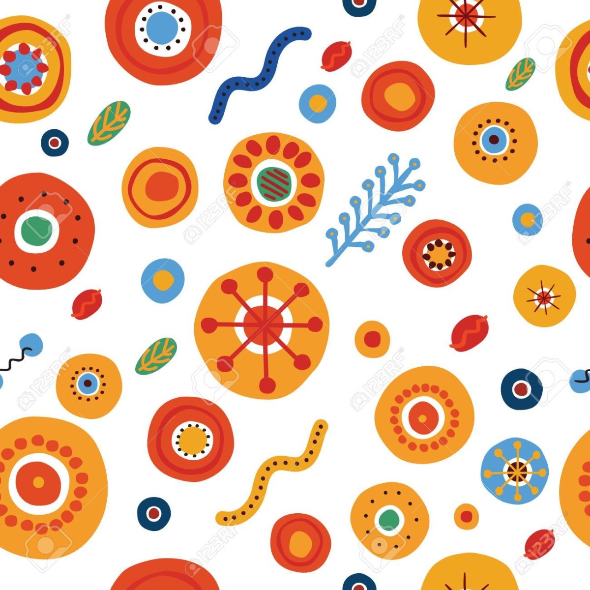 Элементы дымковской росписи младшая группа