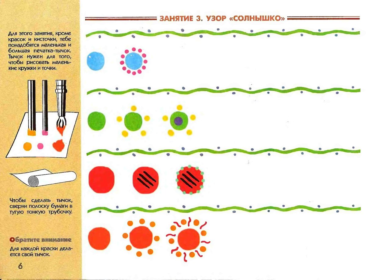 Узоры России Дымковская роспись