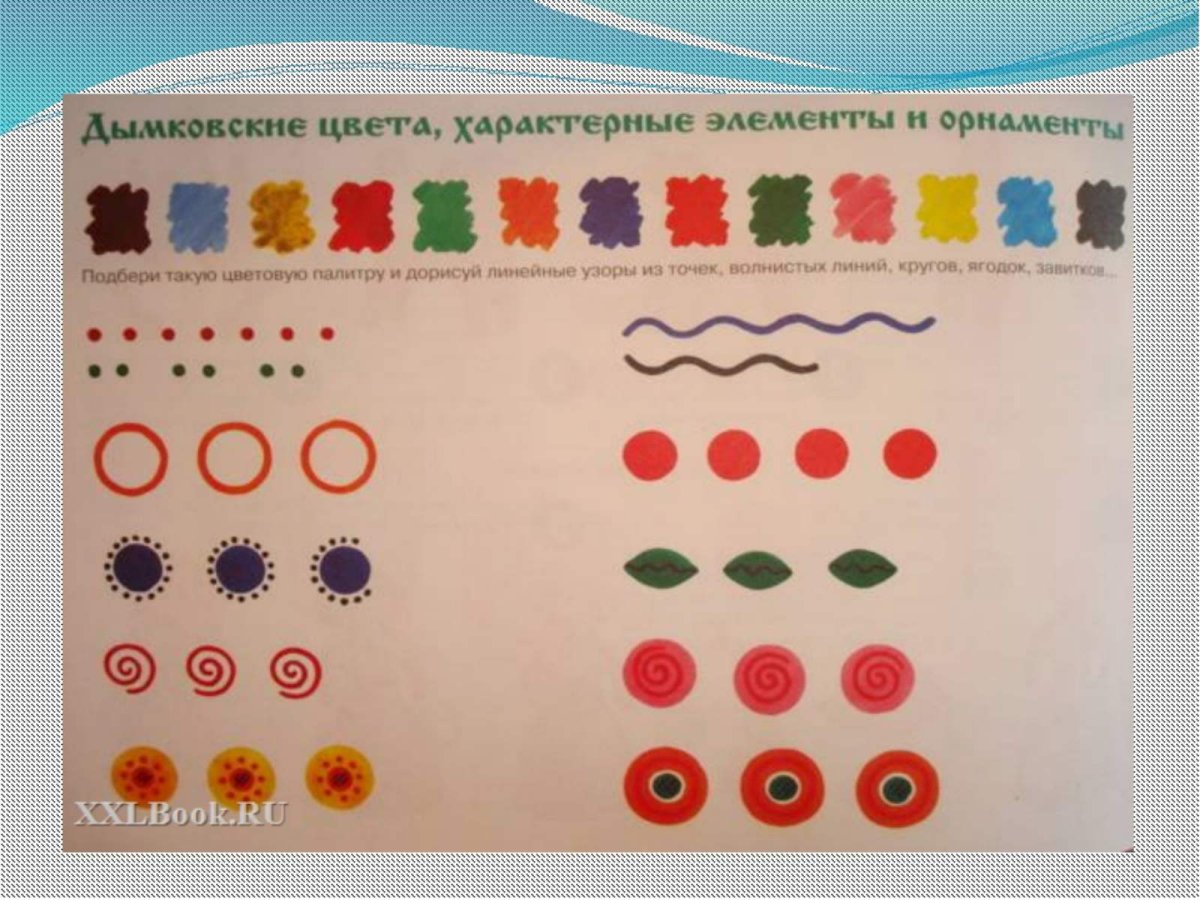 Дымковская игрушка лошадка рисование