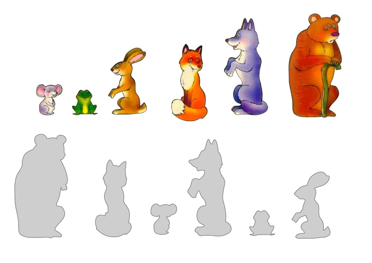 Теремок задания для детей